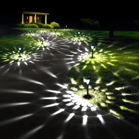 12 Pack Solar Lights Outdoor Waterproof, Cool White Pathway Lights Solar Powered, Landscape Lighting, Solar Grden Lights for Decor, Patio, Garden, Yard, Pathways, Walkways