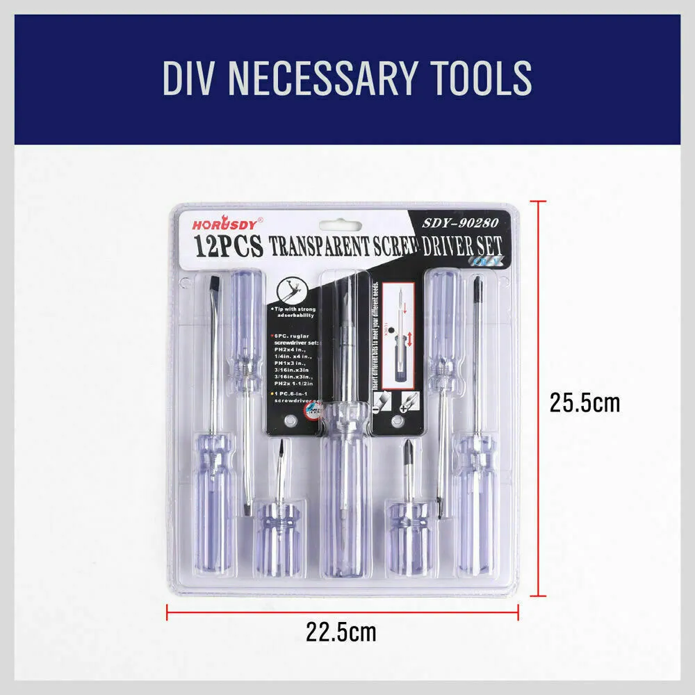 15x Premium Random Screwdriver Sets