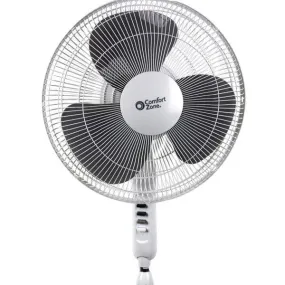 16" Oscillating Pedestal Quad Pod Fan