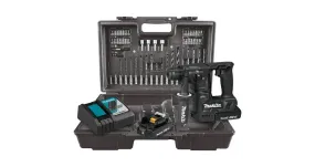 2020 Makita 18V Sub-Compact BL™ 11/16" Rotary Hammer Kit w/ Accessories (XRH06RBX)