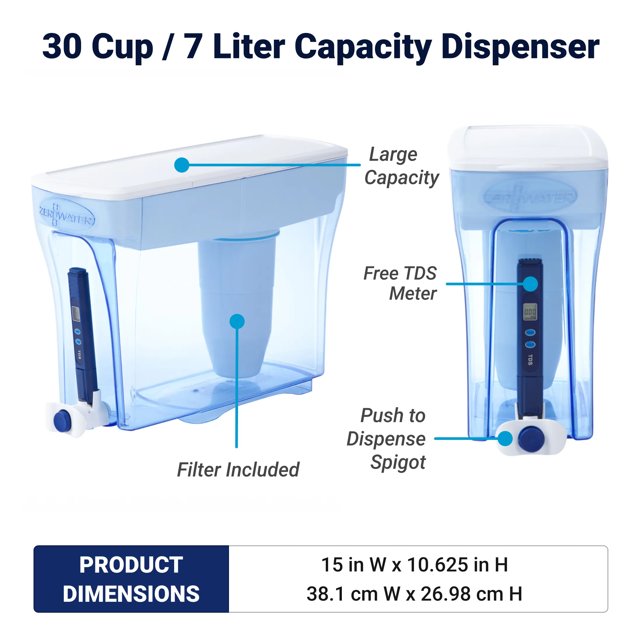 30 Cup Ready-Pour Dispenser