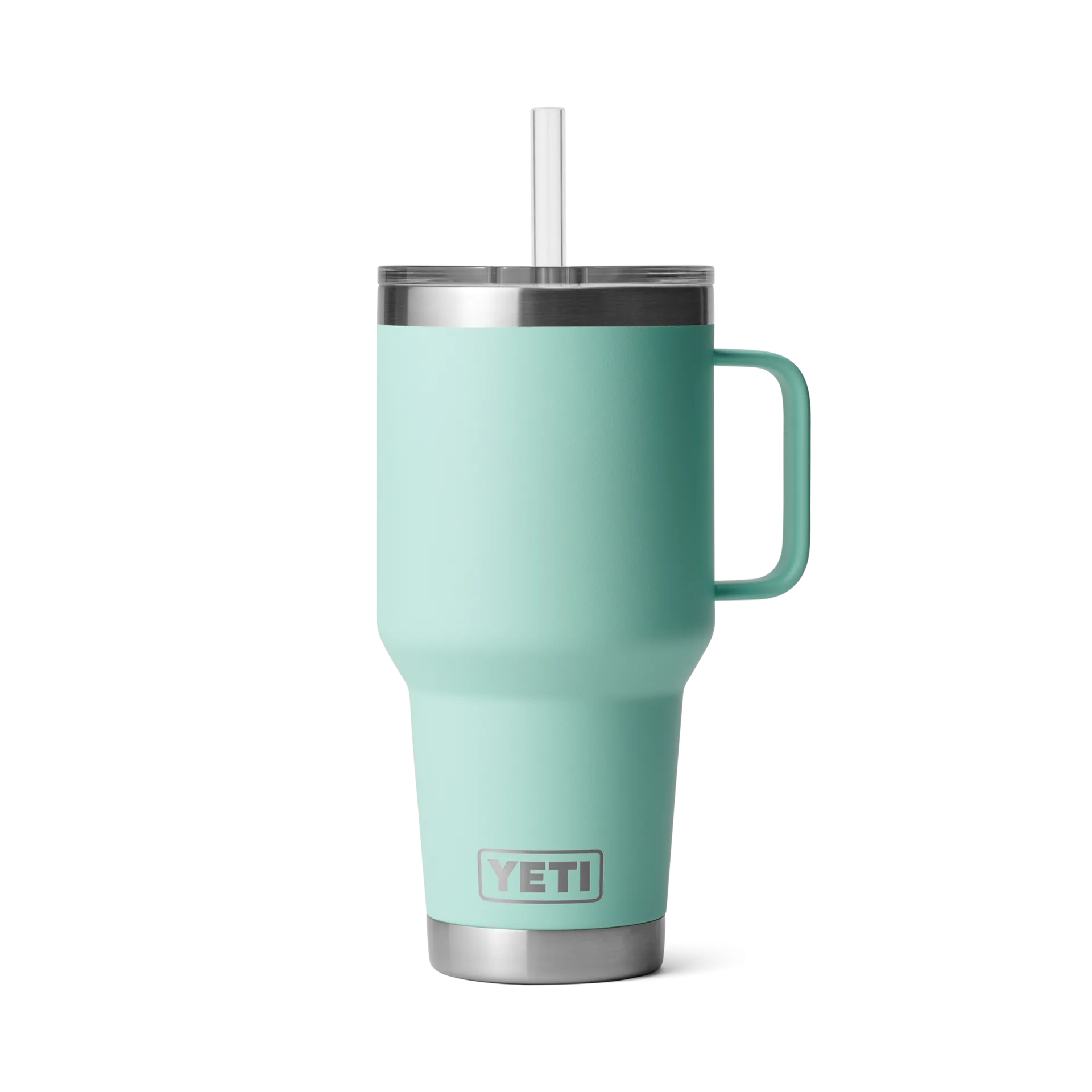 35 oz. / 1L Straw Mug w/ Straw Lid - Seafoam