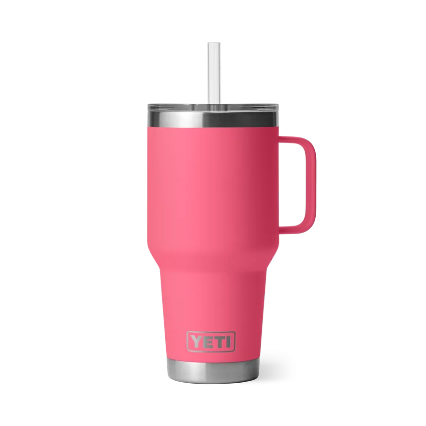 35 oz. / 1L Straw Mug w/ Straw Lid - Tropical Pink