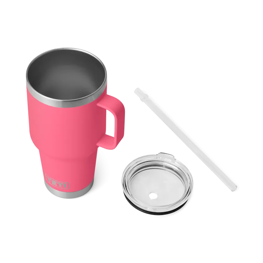 35 oz. / 1L Straw Mug w/ Straw Lid - Tropical Pink