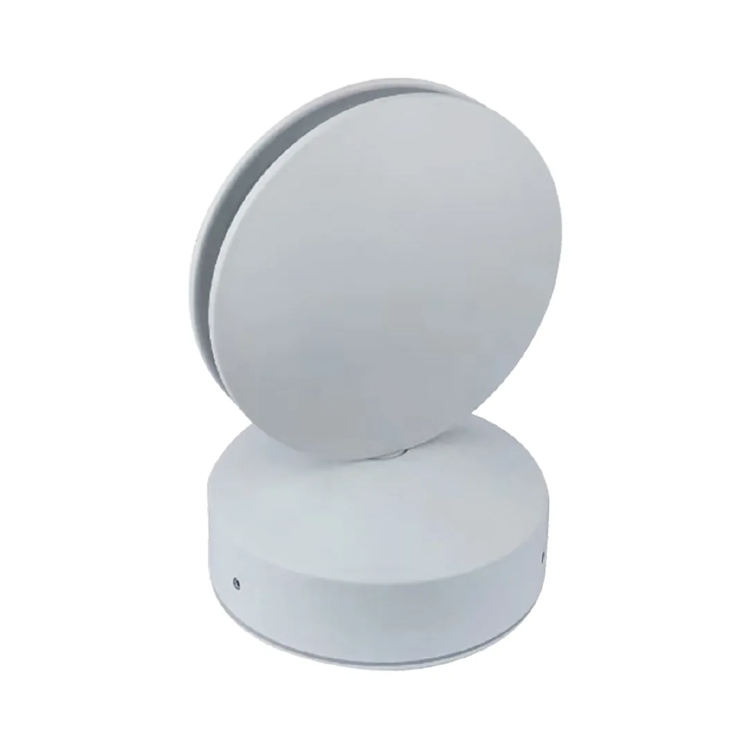 360-Degree LED Outdoor Warm White Light in Matte White