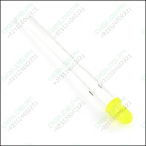 3mm Yellow Diffused Led Diode Lighting Bulb Lamp