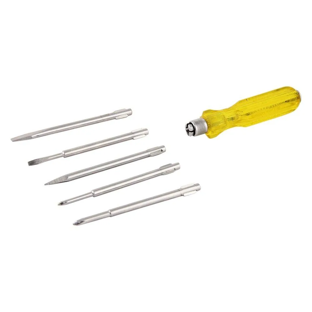 5 Blades Combination Screw Driver Set with Tester