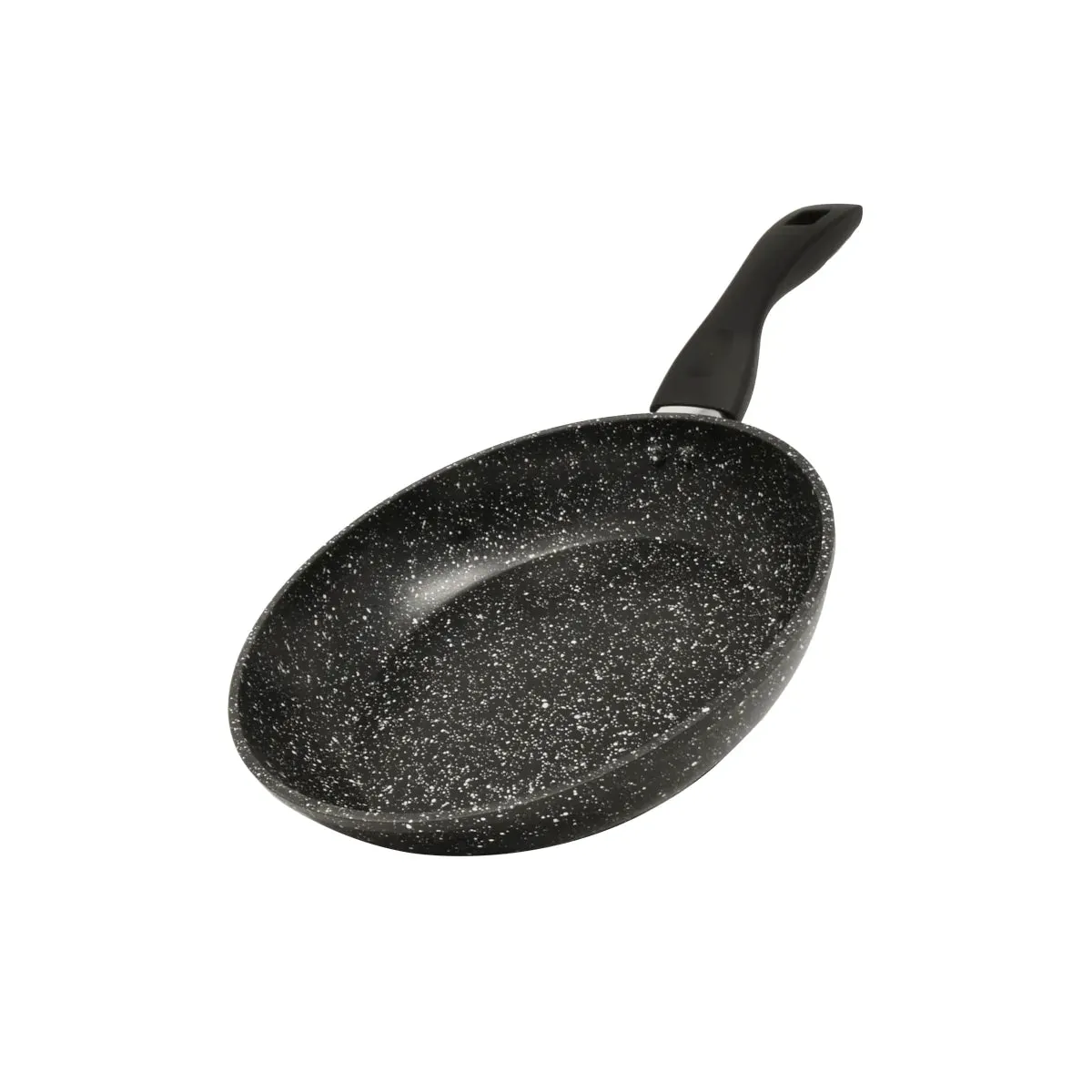 5-piece black marble cookware set