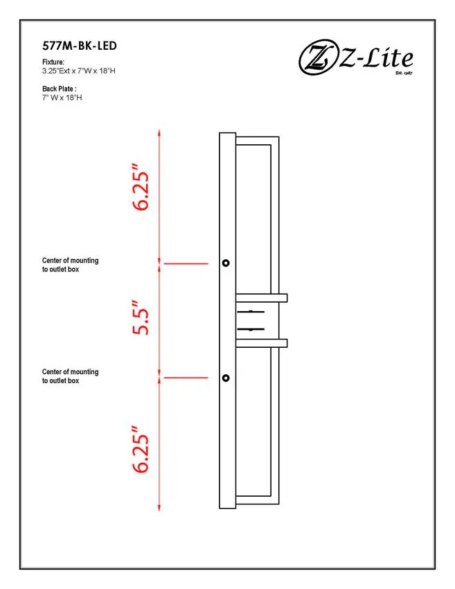 577M-BK-LED