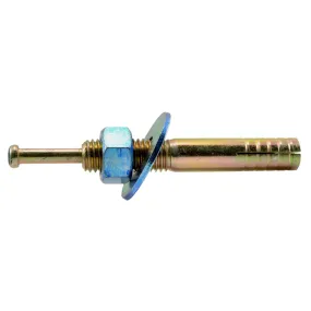 5/8" x 4" Zinc Blue Hammer Drive Anchors with Nuts and Washers (10 pcs.)