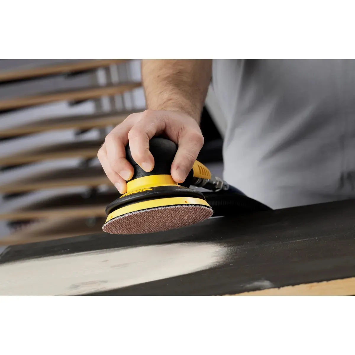 6" PROS 625CV Pneumatic R/O Vac-Ready Sander with 2.5mm orbit