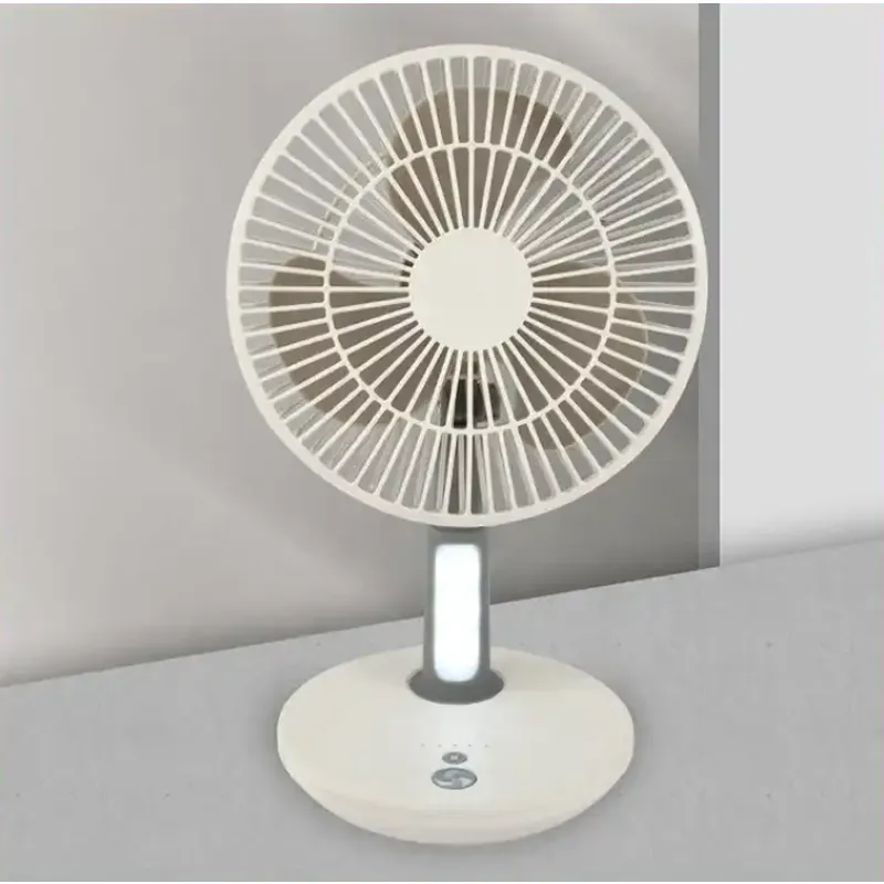 8 Inch Led Light Electric Desktop Fan Ab-Fsd02