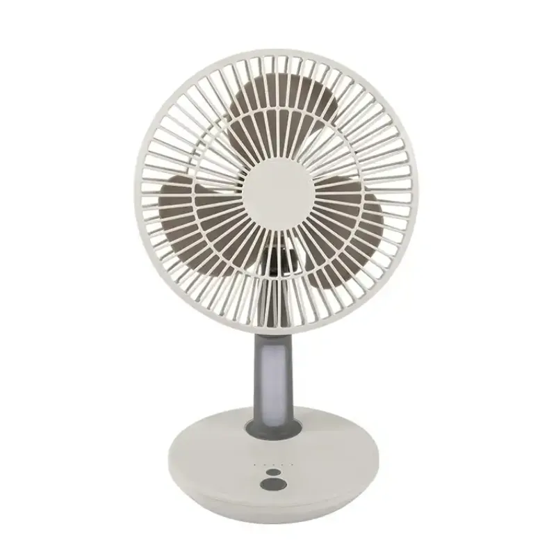 8 Inch Led Light Electric Desktop Fan Ab-Fsd02