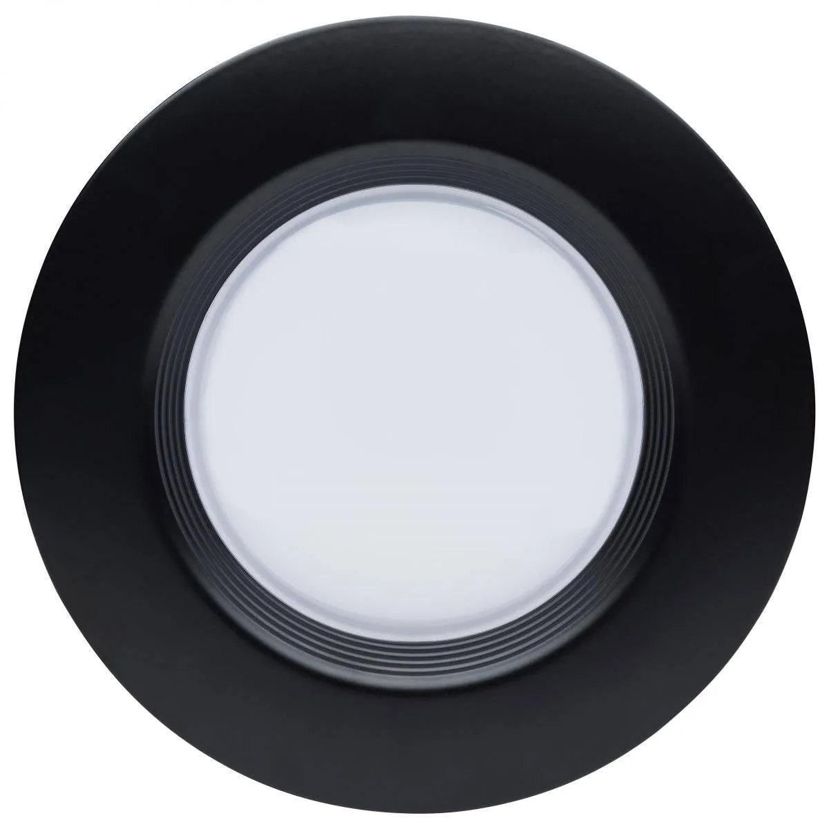 9 Watt; LED Downlight Retrofit; 5-6 Inch; CCT Selectable; 120 Volts; Black Finish