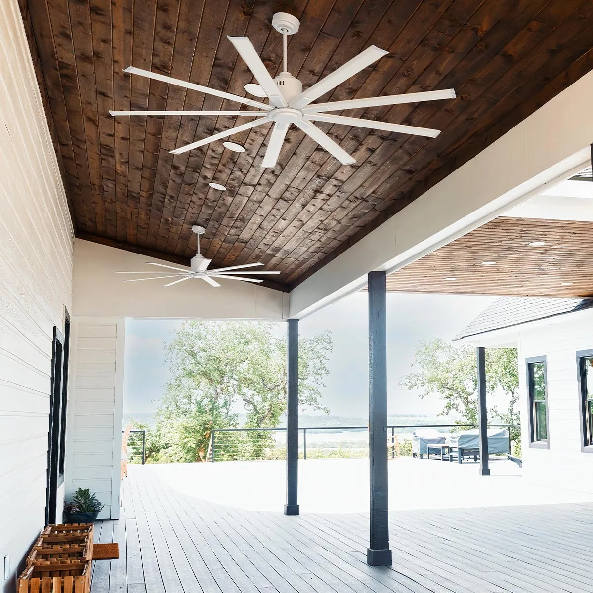 96 In. Indoor/Outdoor 6-Speed Ceiling Fan