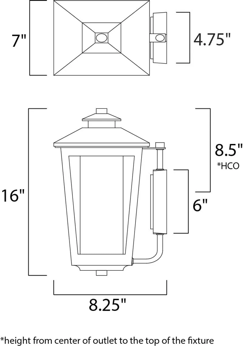 Aberdeen Outdoor Wall Sconce