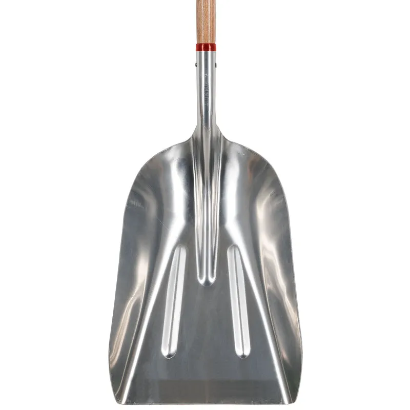 Ace 63 in. Aluminum Scoop General Purpose Shovel Wood Handle