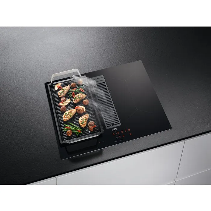 AEG IDE74243IB Venting Hob - Black