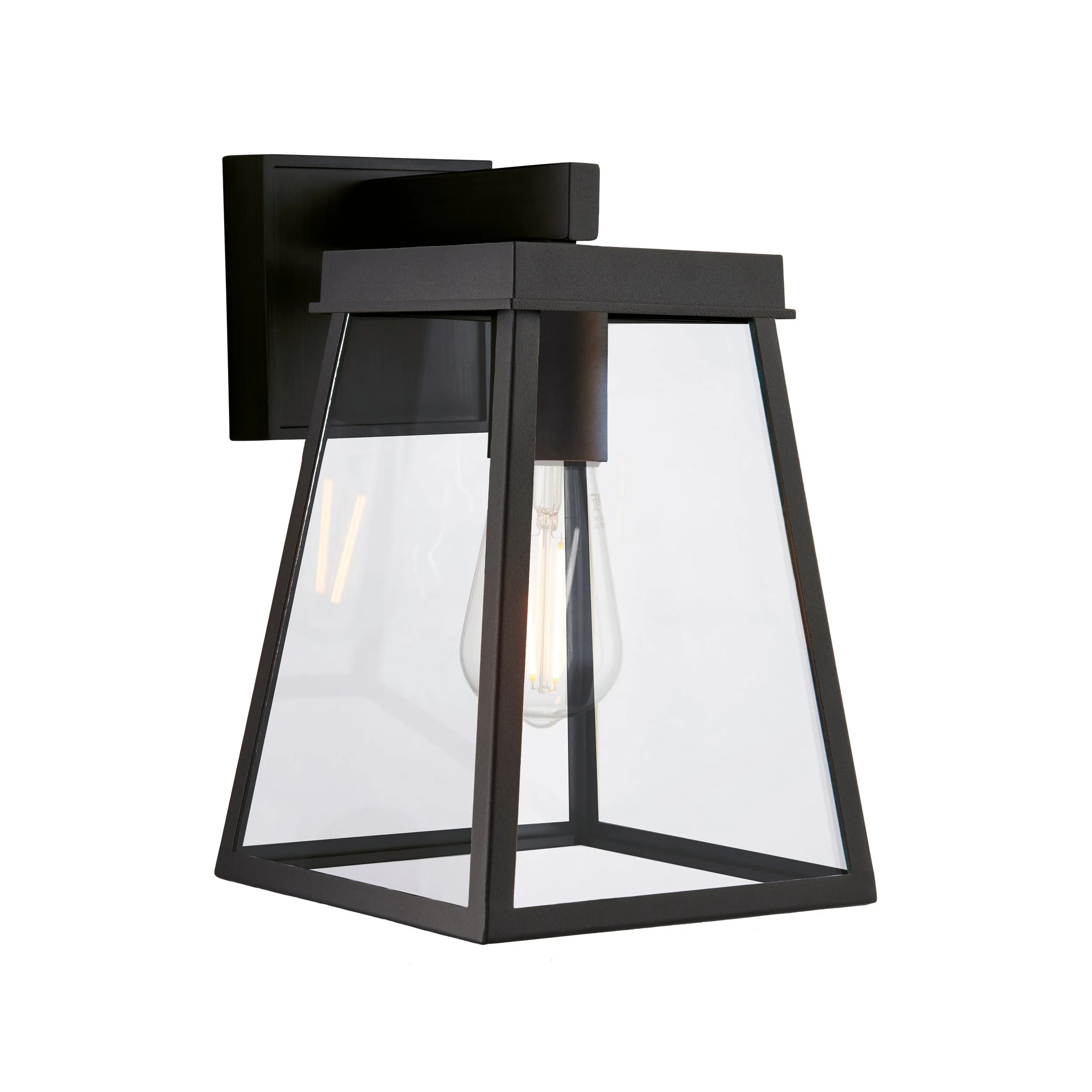 Amos Bentley Outdoor Wall Light Matt Black