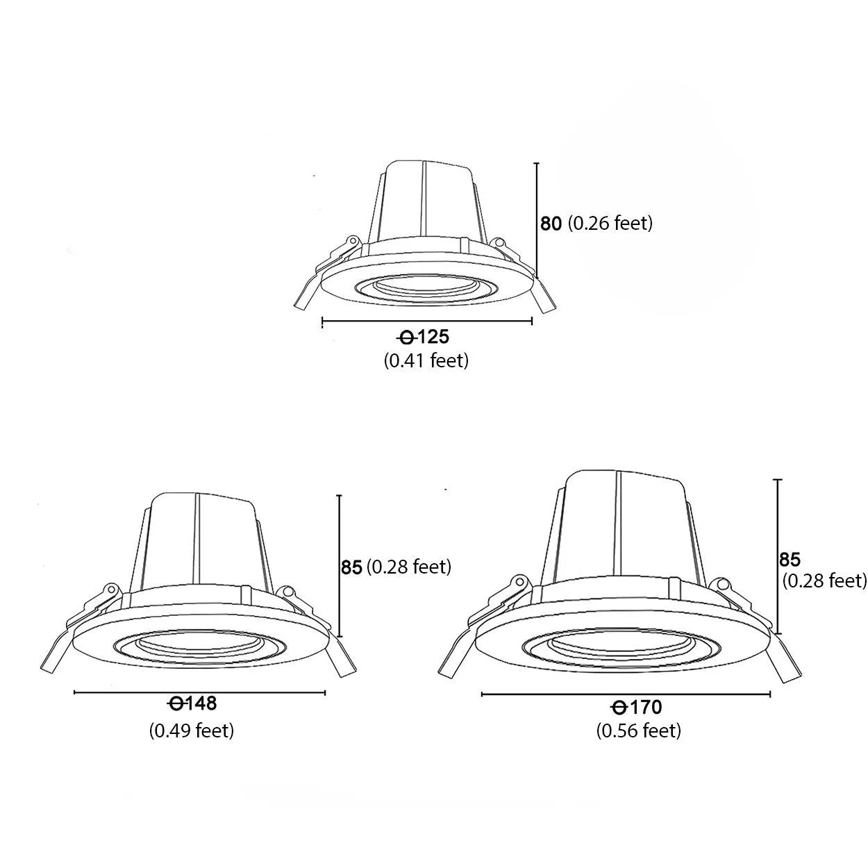 ANKUR DIDA ROUND RECESSED LED DOWNLIGHT