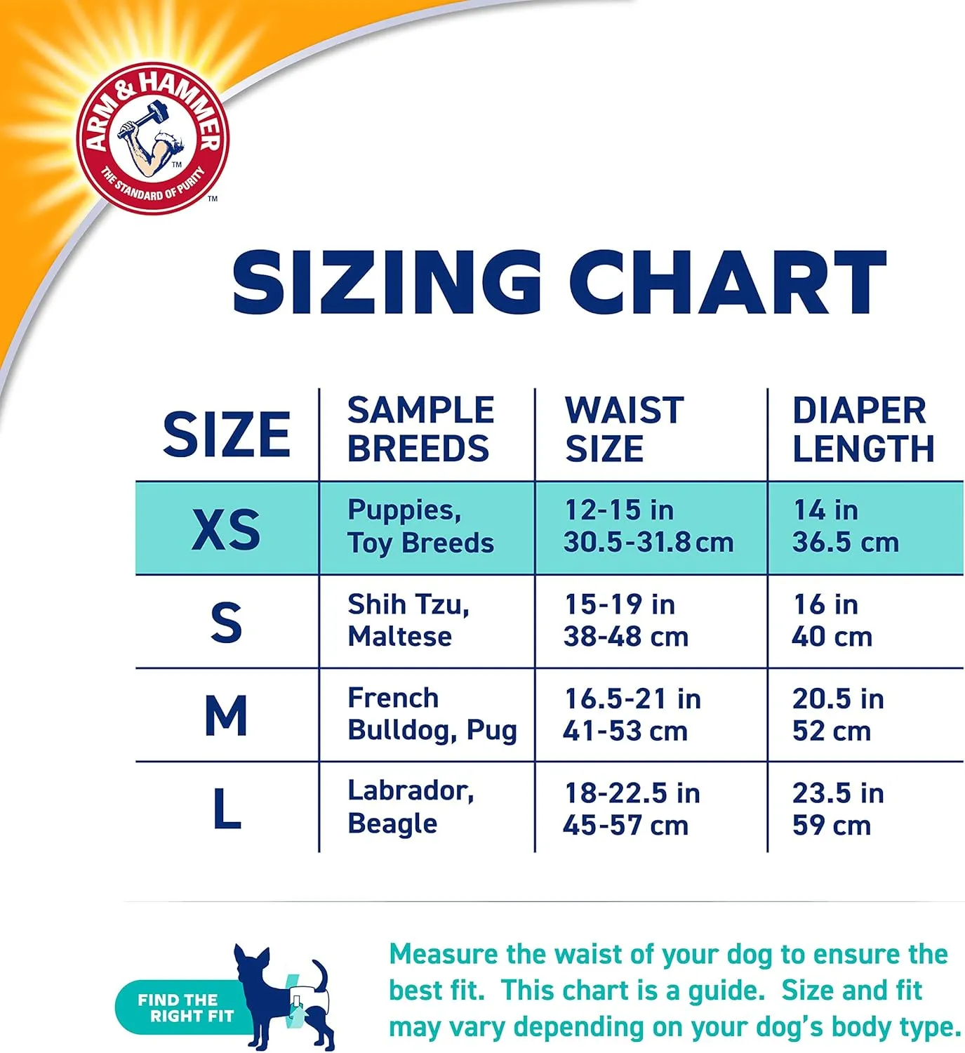 Arm and Hammer Dog Diapers