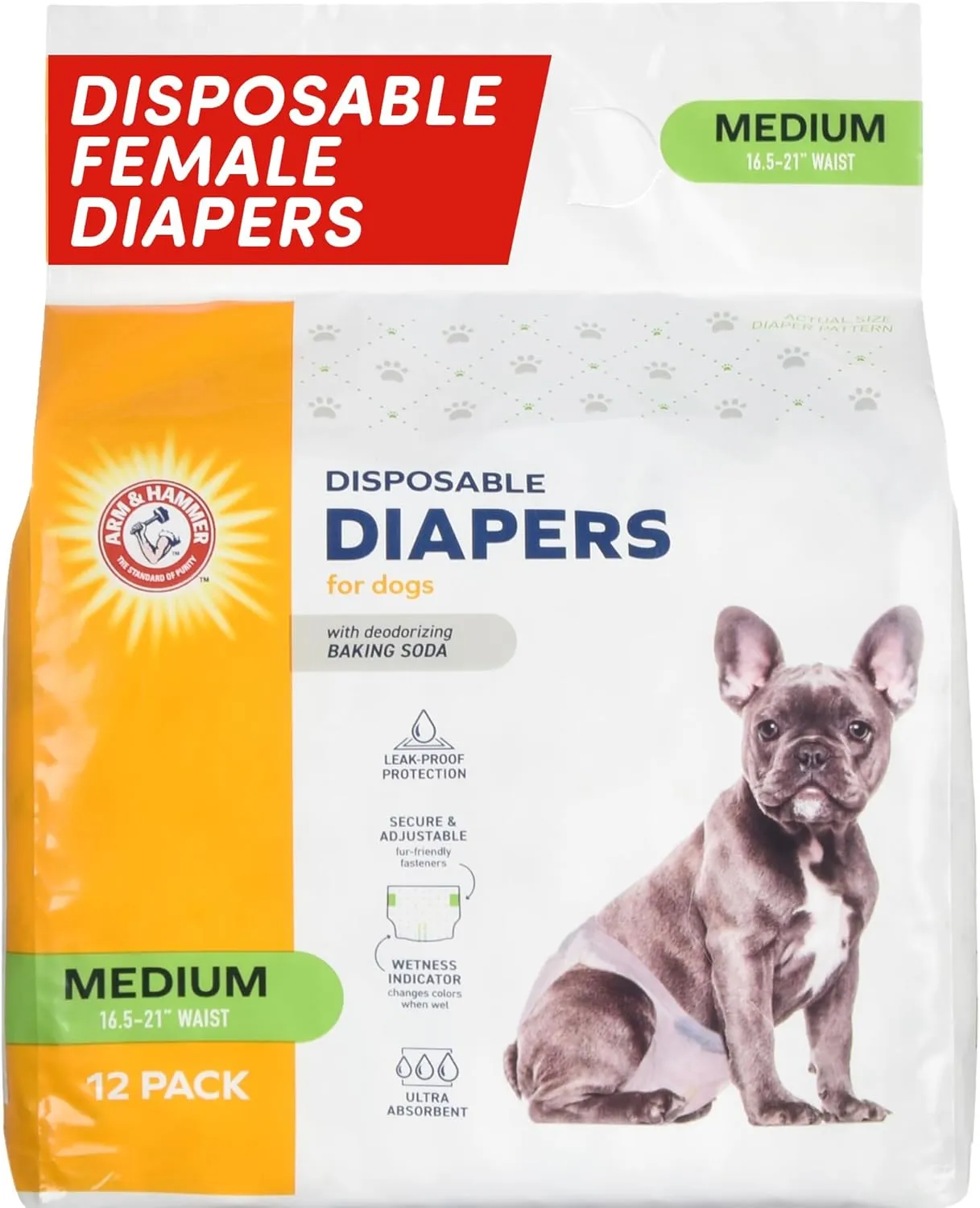 Arm and Hammer Dog Diapers