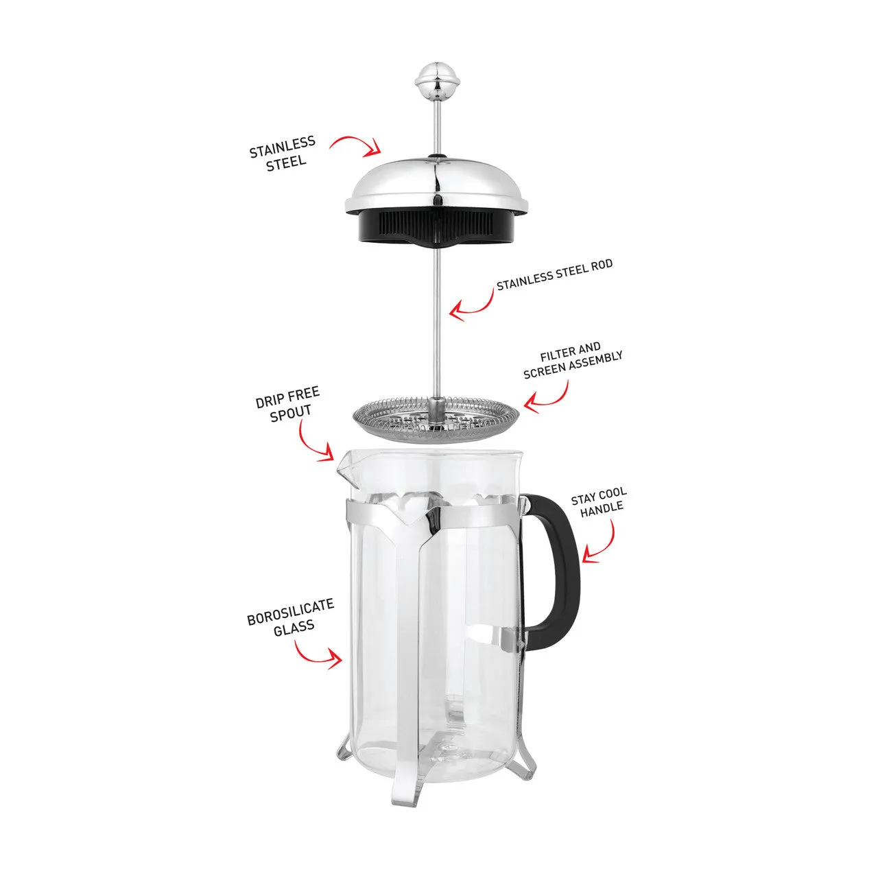 Avanti Domo Coffee Plunger