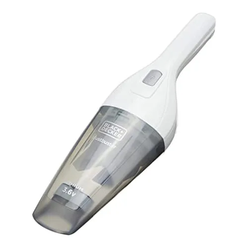 Black & Decker 3.6V Lithium Wet & Dry Hand Vac White