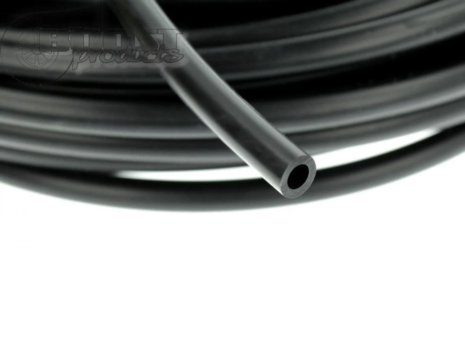 BOOST Products Silicone Vacuum Hose 3mm (1/8") ID, Black, 1m (3ft) Roll