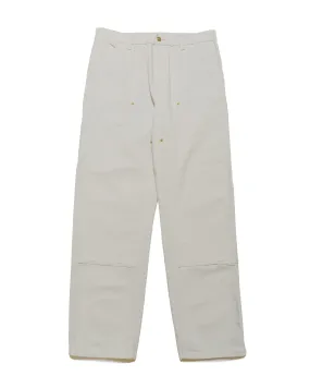 Carhartt W.I.P. Double Knee Pant Canvas Wax Rinsed