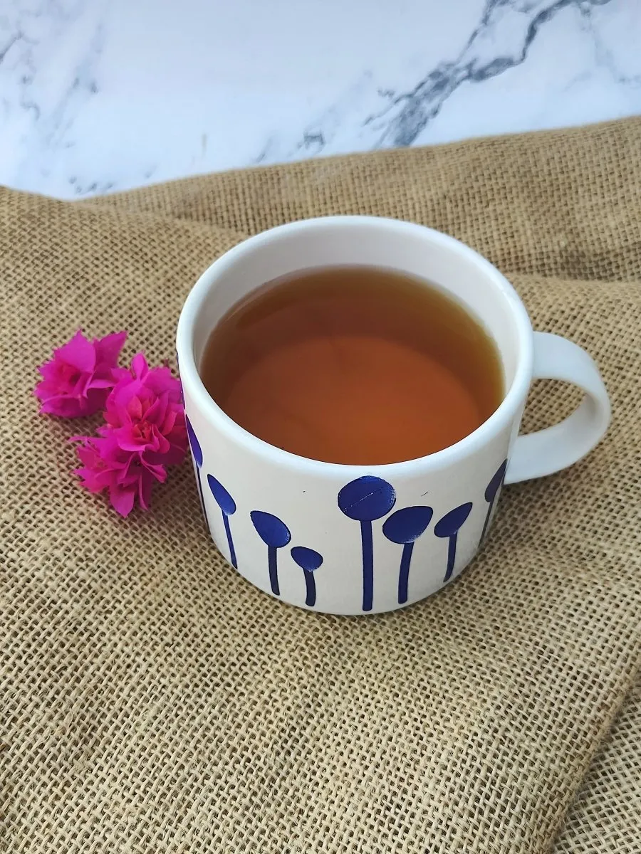 Ceramic Azure Blossom Mug