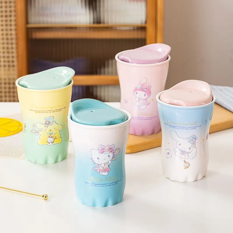 Ceramic Cup with Plush Cup Cover 370ml