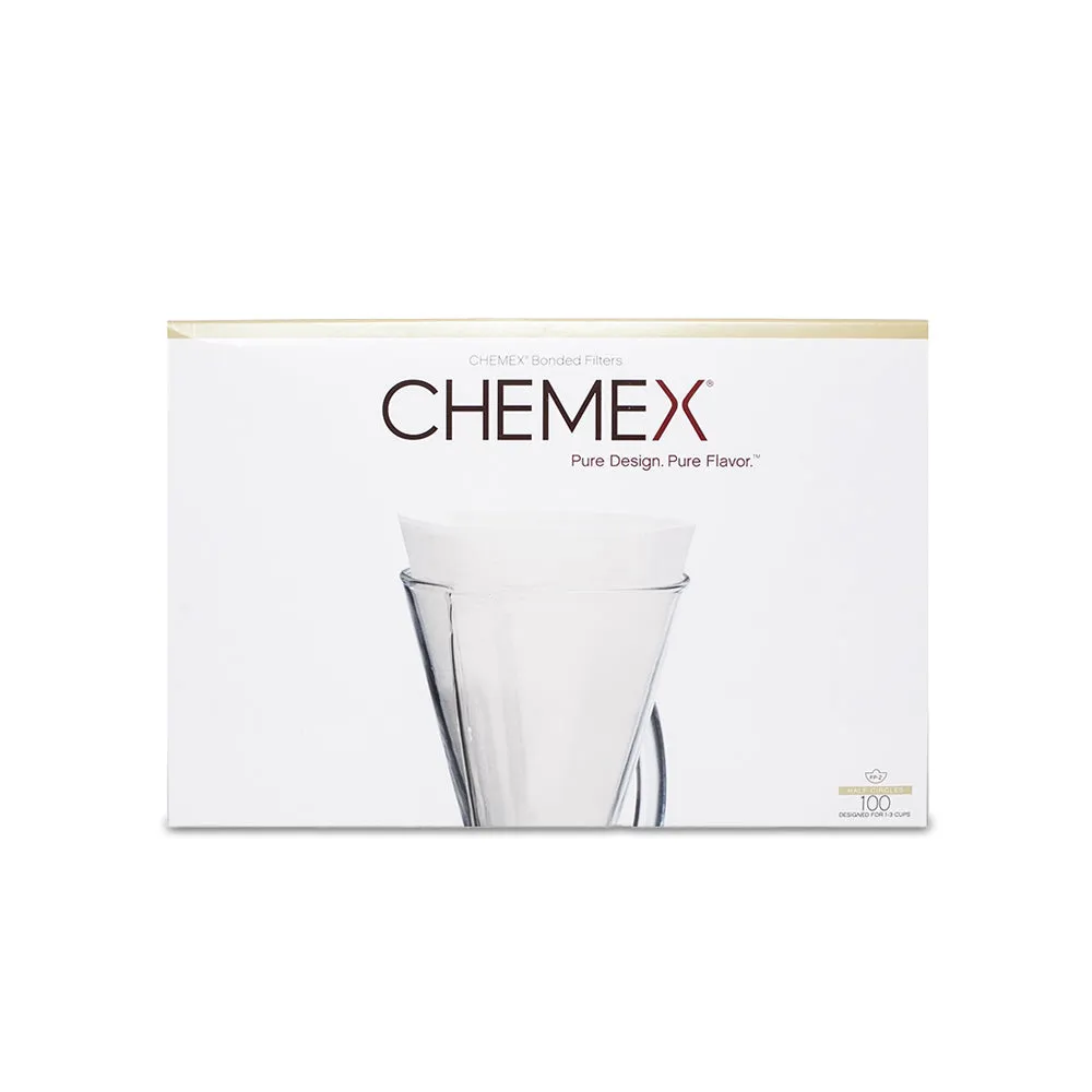 CHEMEX®Three Cup Pour Over with Filters