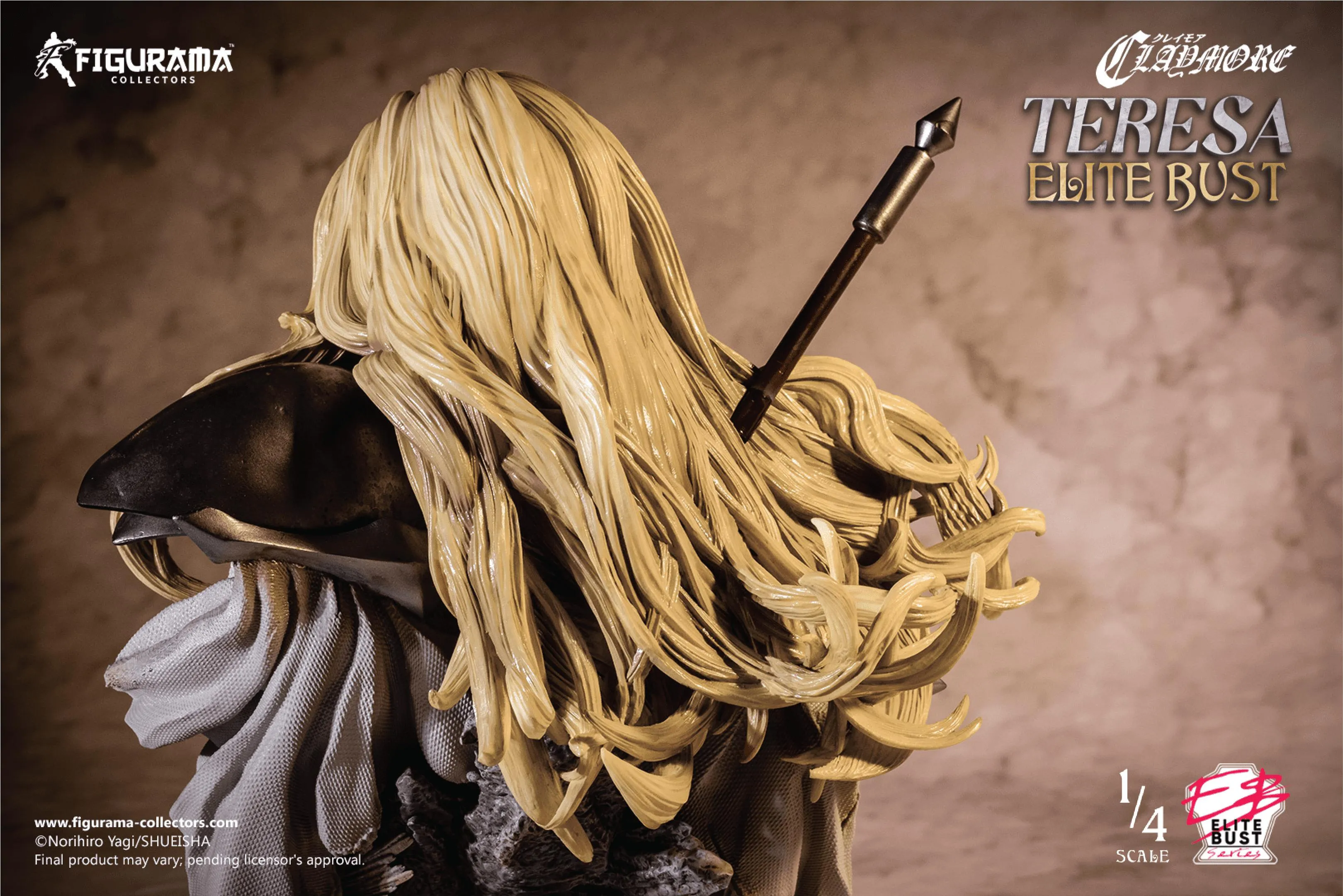 Claymore: Teresa 1/4 Scale Elite Series Bust