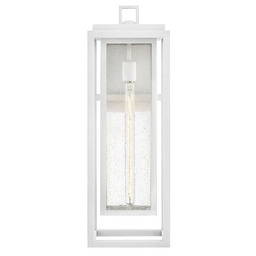 Clearwater Coastal Outdoor Wall Lantern - Extra Large 27" - Textured White