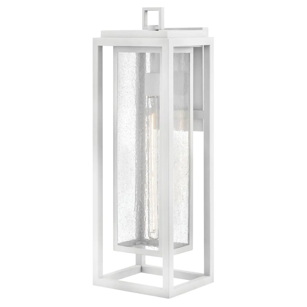 Clearwater Coastal Outdoor Wall Lantern - Extra Large 27" - Textured White