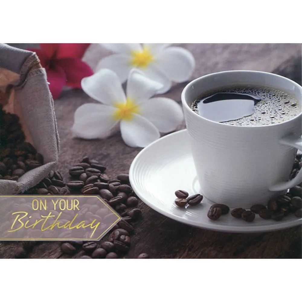 Coffee Birthday Boxed Cards FT22596