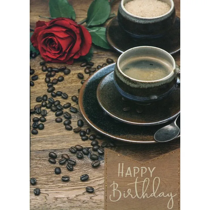 Coffee Birthday Boxed Cards FT22596