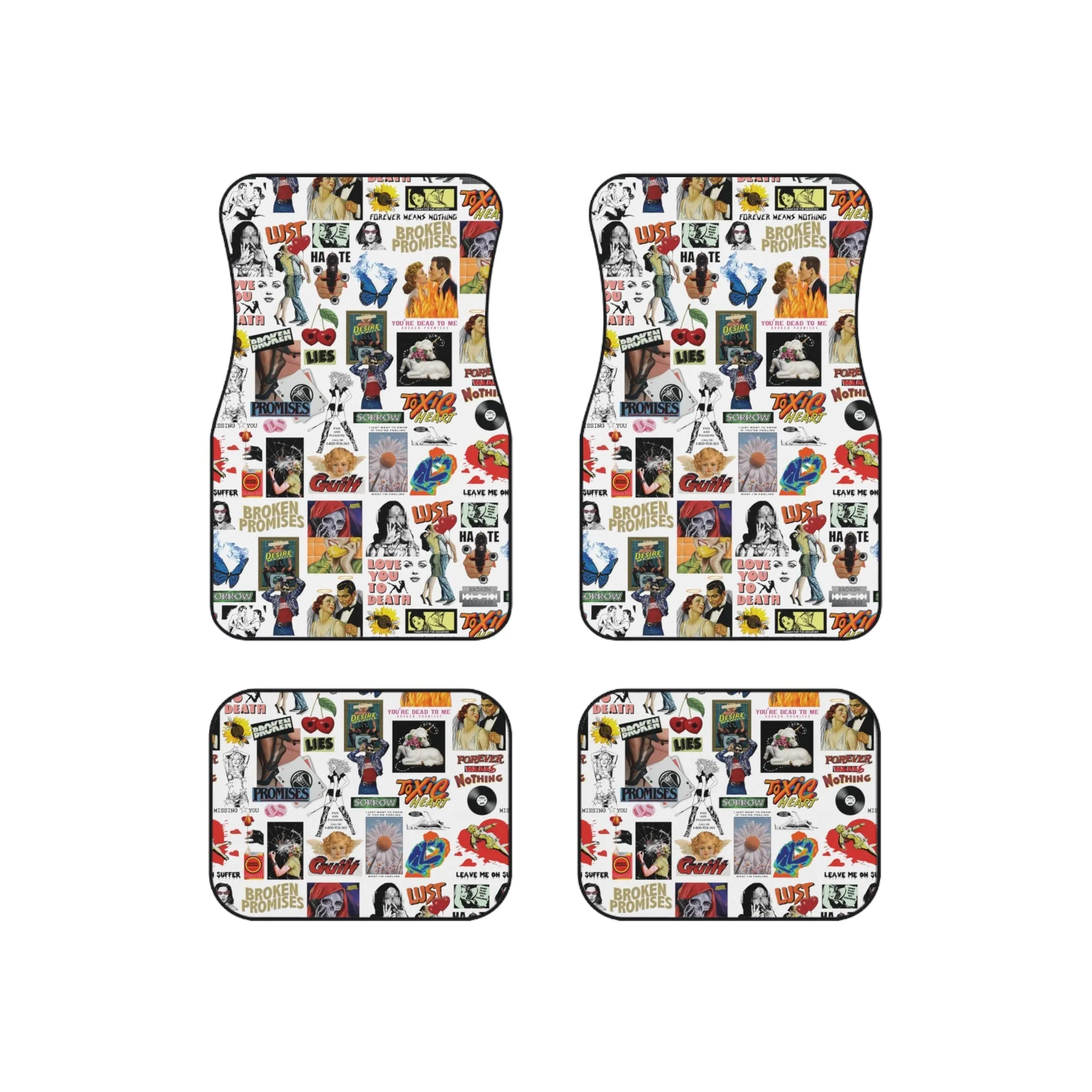 Commotion Car Mats (Set of 4)