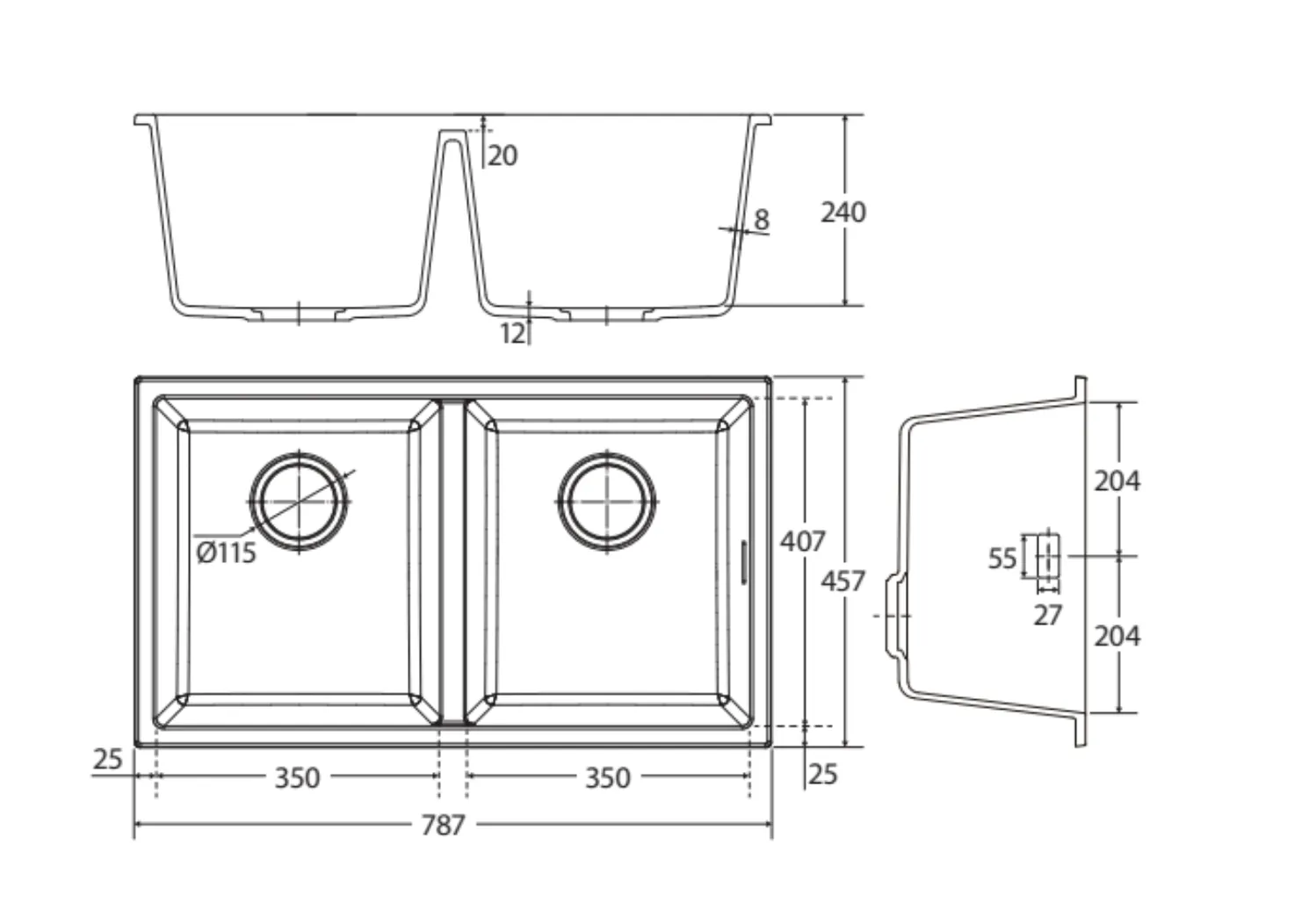 Complete Kitchen Appliance Package No.21   Euro Microwave