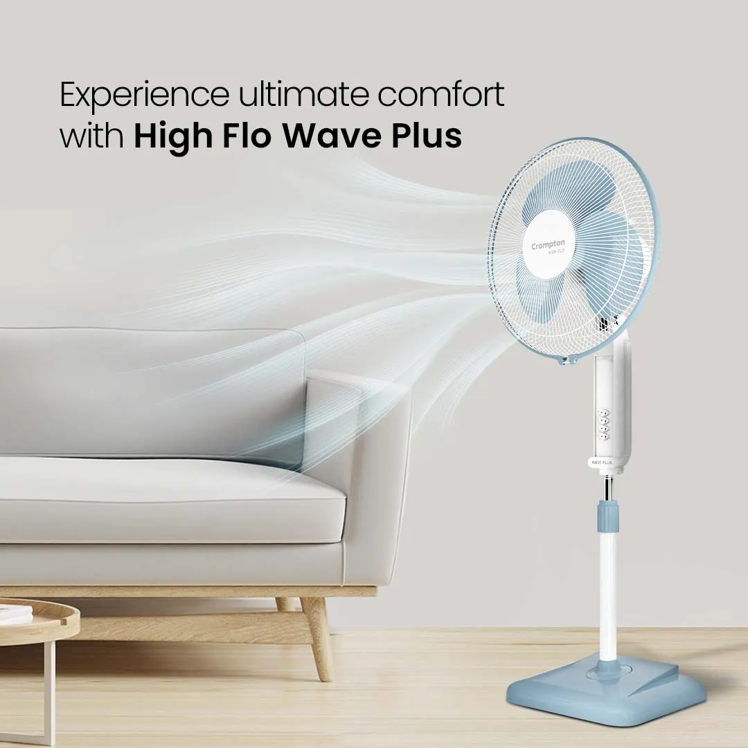 Crompton Hiflo Wave Plus Pedestal Fan