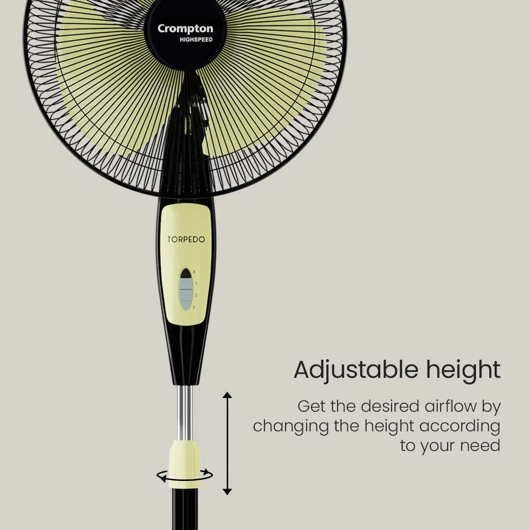 Crompton Torpedo HS PF Pedestal Fan