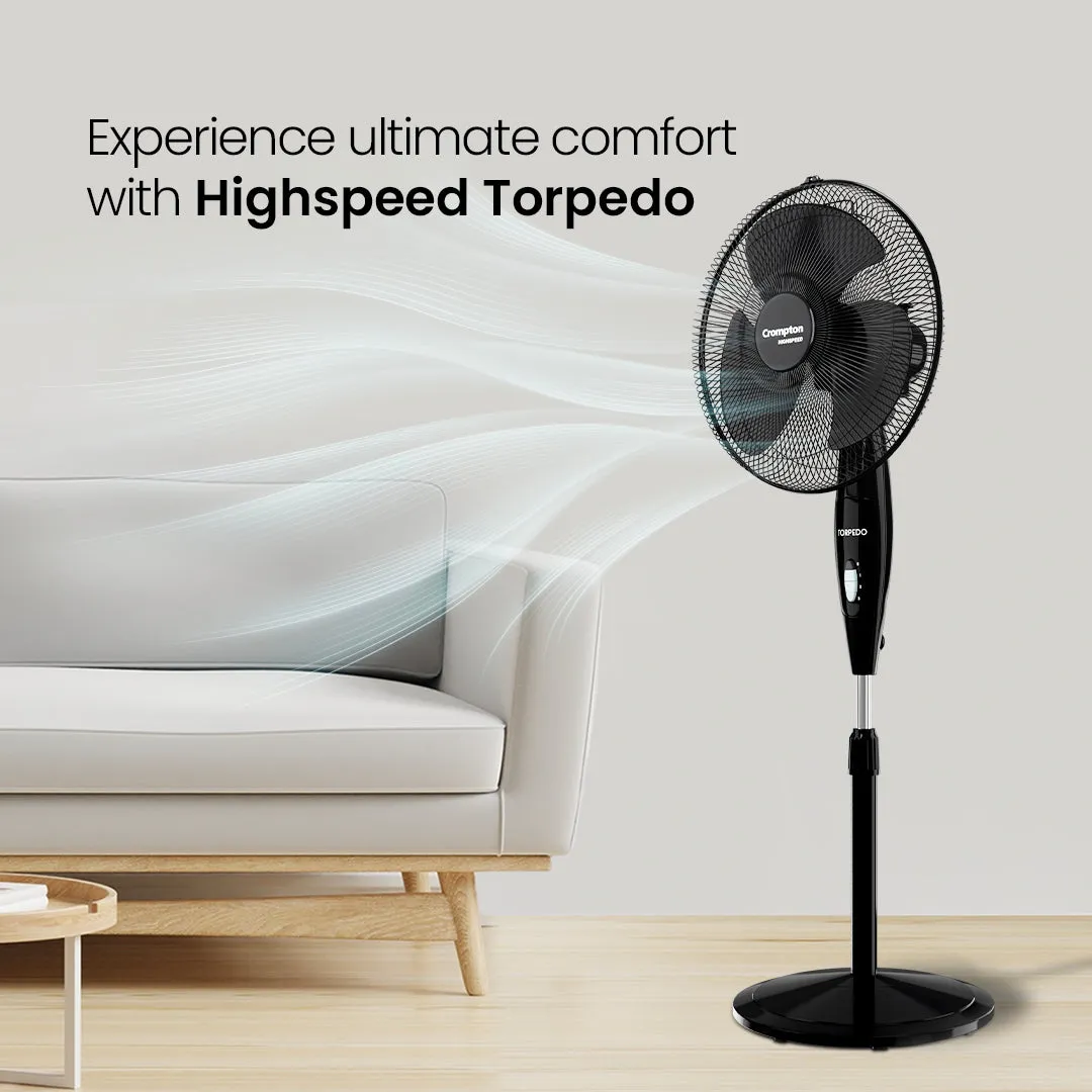 Crompton Torpedo HS PF Pedestal Fan