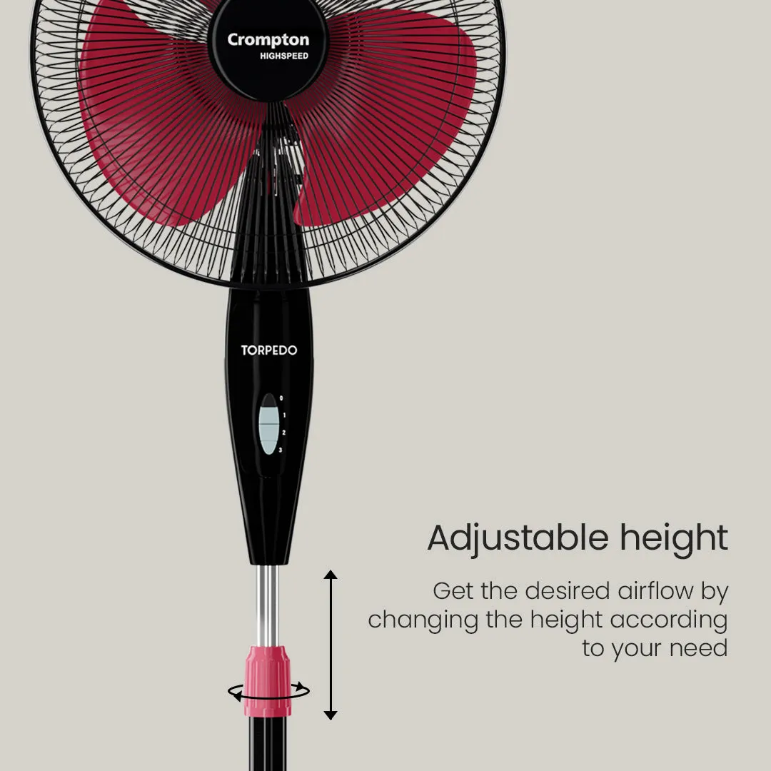 Crompton Torpedo HS PF Pedestal Fan