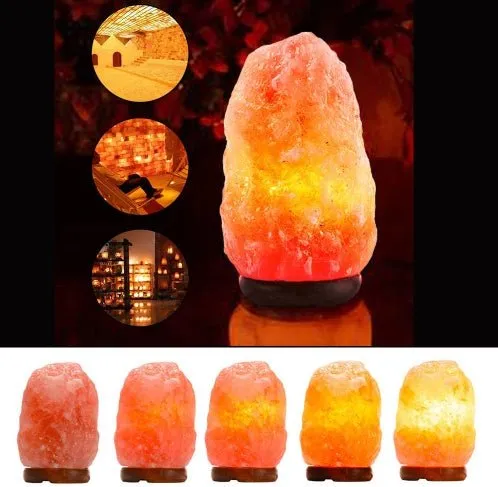 Crystal Salt Lamp Creative Decoration Night Light Bedside Lamp