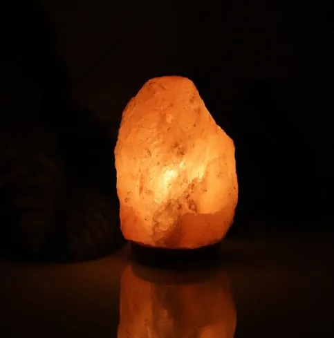 Crystal Salt Lamp Creative Decoration Night Light Bedside Lamp