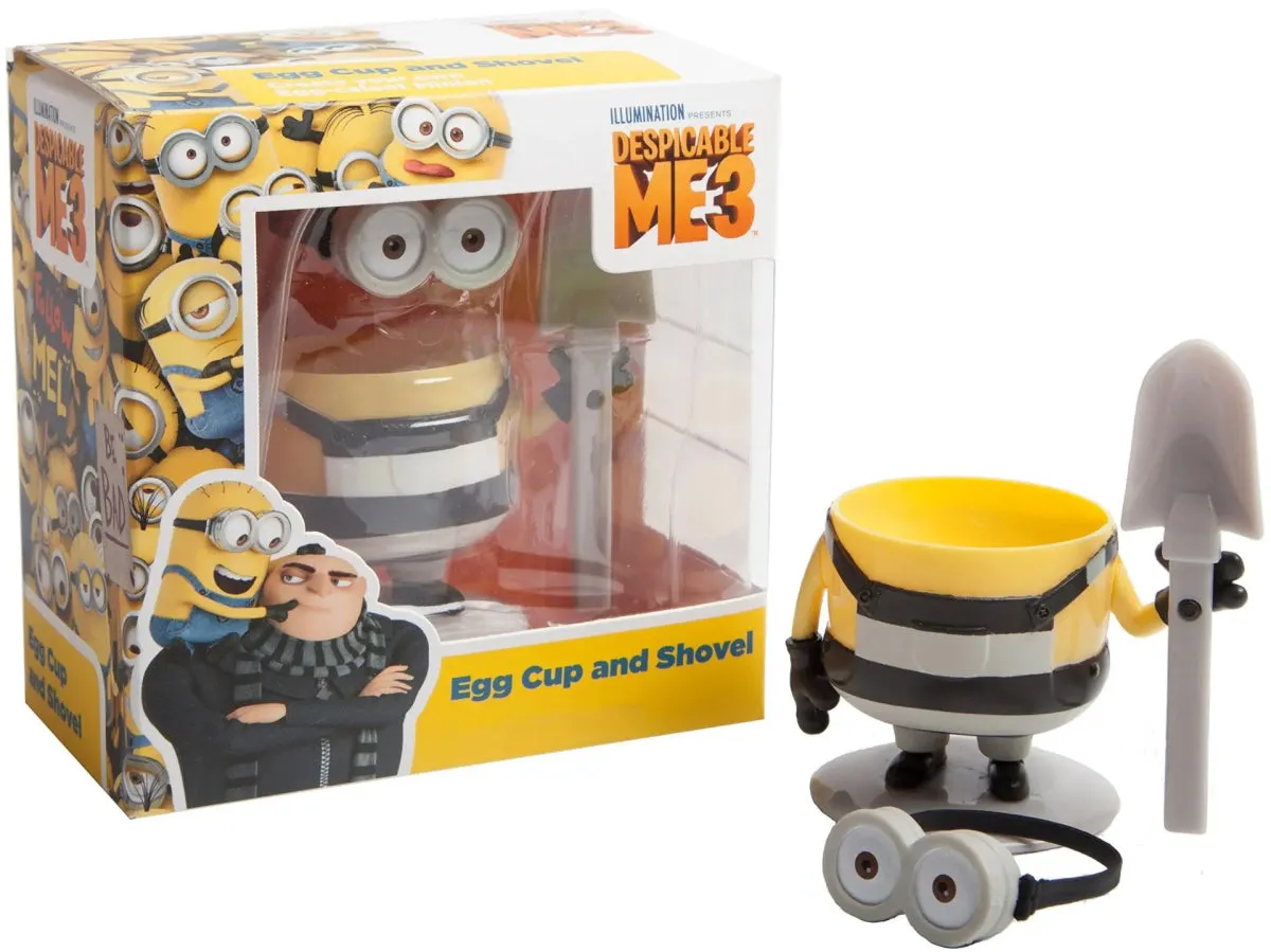 Despicable Me Universal Minion Egg Cup and Shovel