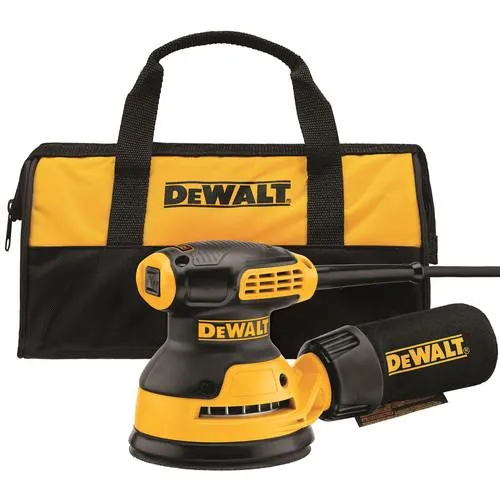 DeWALT DWE6421K 3 Amp 5-Inch 12,000 OPM Short Height Random Orbit Sander Kit