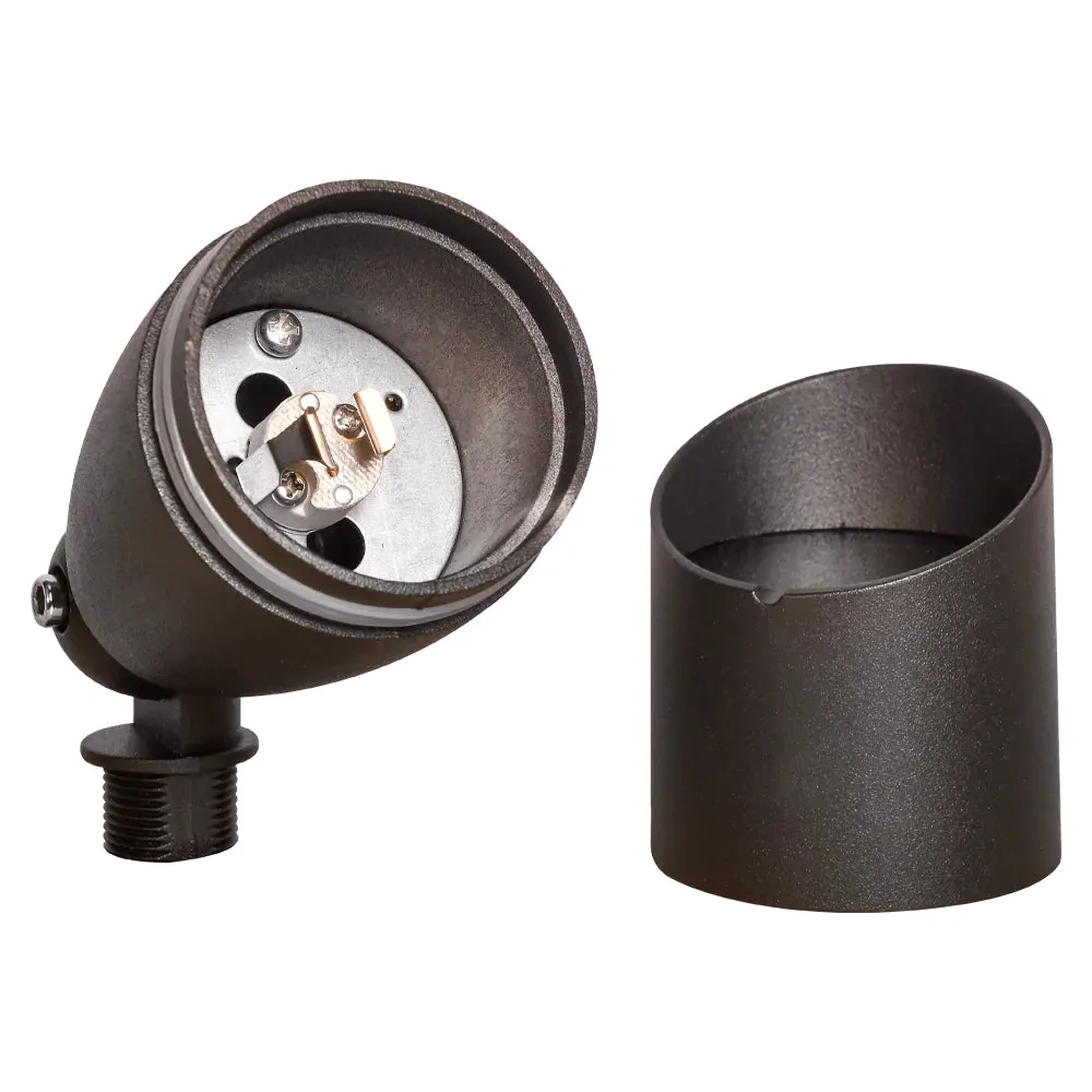 DL05 Spotlight Low Voltage LED Smooth Bullet Directional Outdoor Light