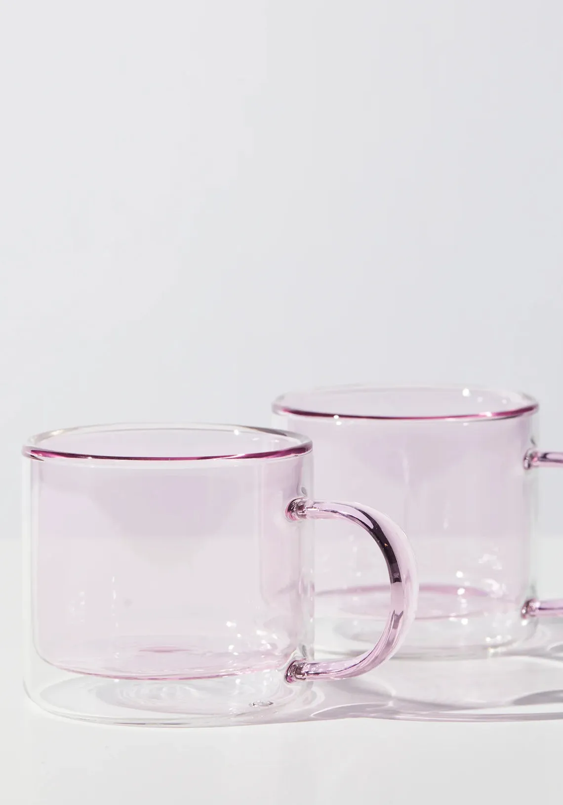 DOUBLE TROUBLE CUP SET PINK